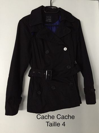 Veste noire Cache Cache Taille 4