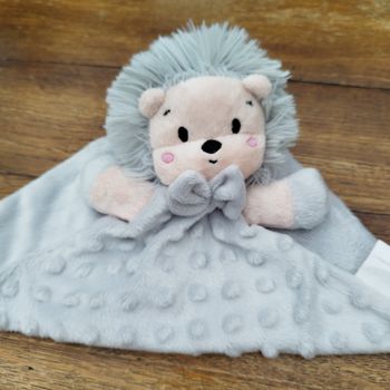 Doudou plat lion hérisson Erizo