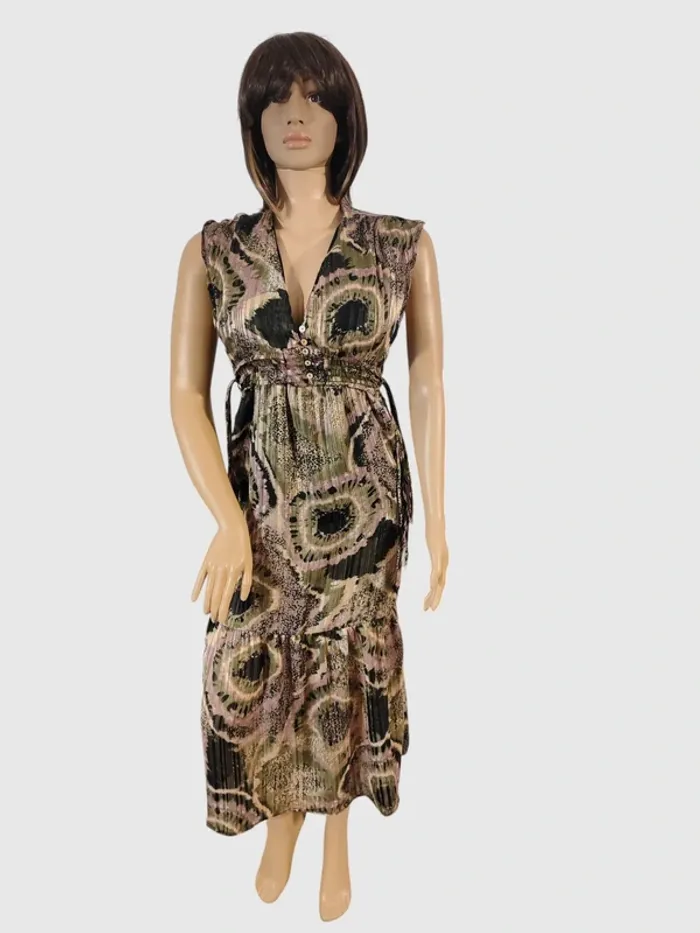 Robe longue Kaporal verte Taille S. Neuf avec étiquette, parfaite pour l'été ! - photo numéro 2