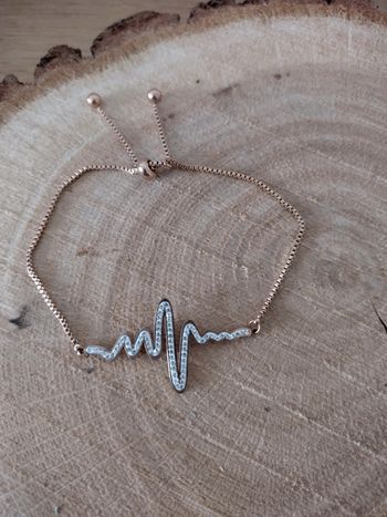 Bracelet strass ligne de vie