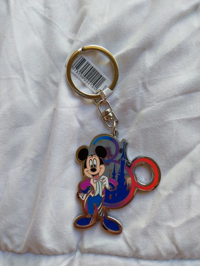 Porte-clés 30 ans disneyland Paris disney
