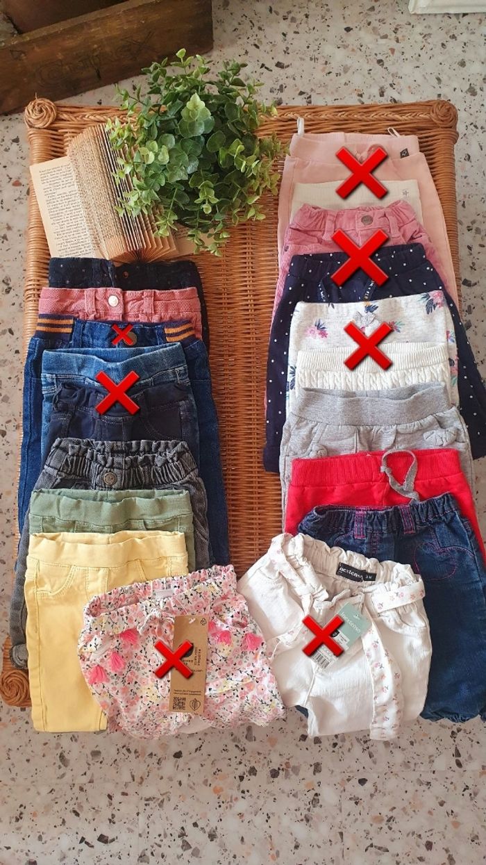 Pantalon 3 mois fille très bon état