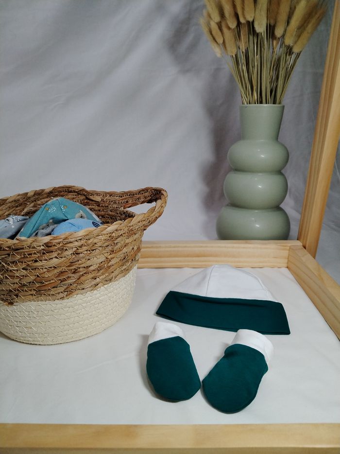 Ensemble bonnet mouffle - photo numéro 2