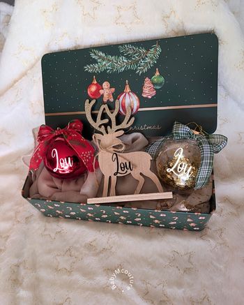 Coffret de Noël personnalisée