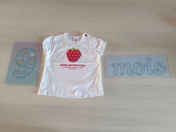 t-shirt 9 mois