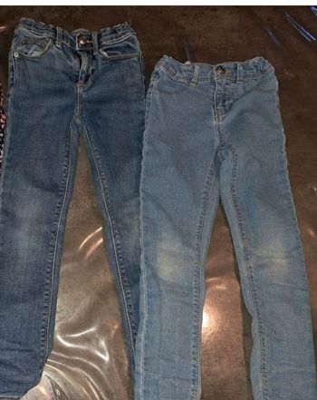 Lot pantalons fille 7 ans