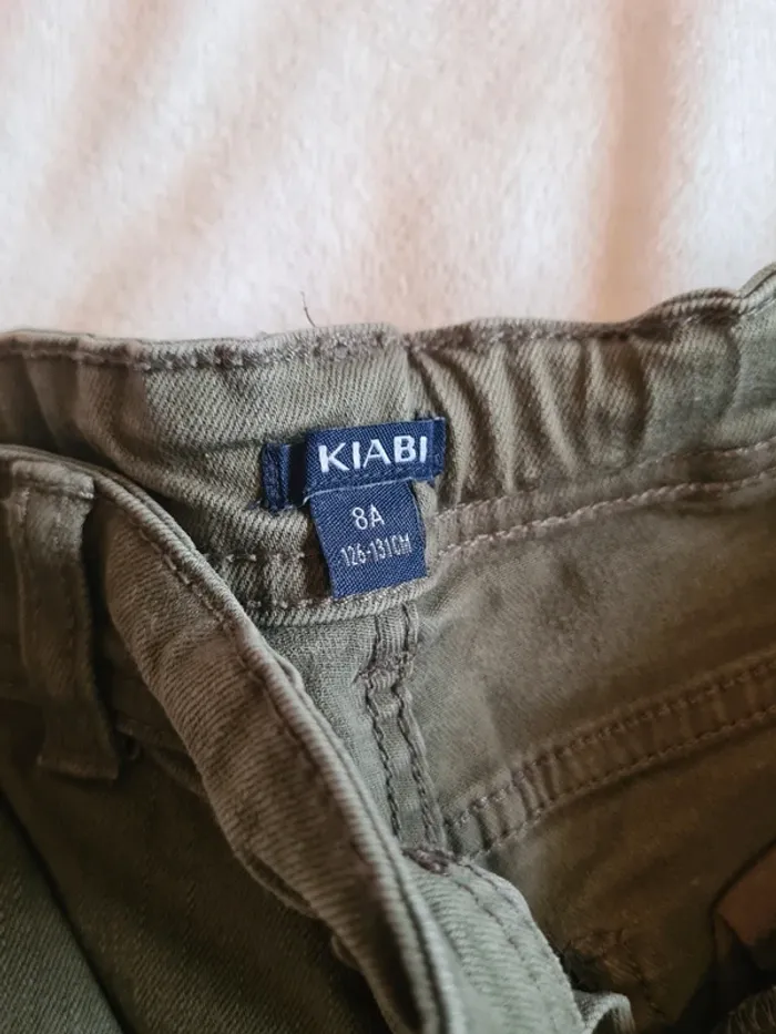 Jeans kaki 8 ans - photo numéro 4