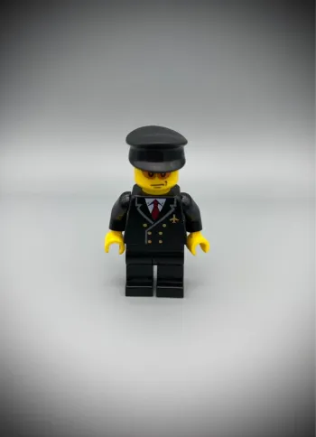 Minifigurine LEGO City air042 - Pilote d’aéroport - Très bon état