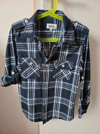 Chemise garçon 8 ans neuve