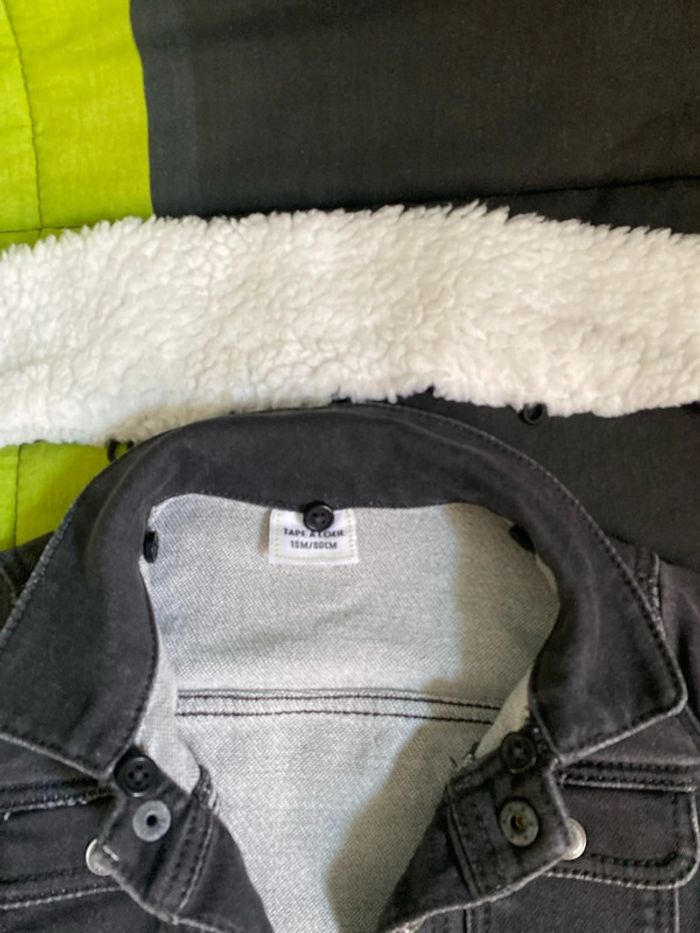 Veste en jean 18 mois - photo numéro 2