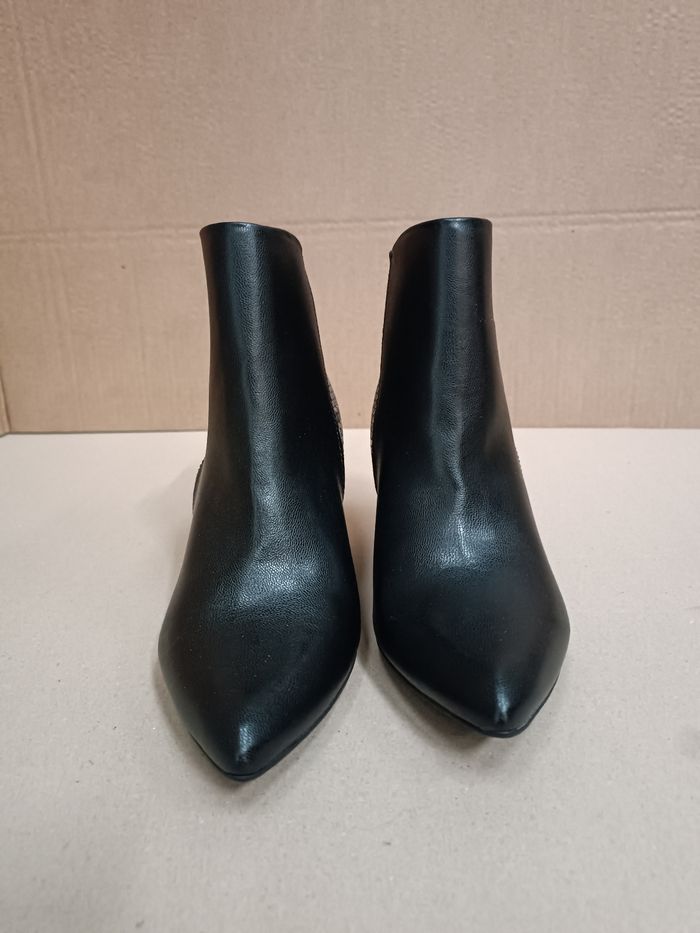 Bottines noires effet serpent Piccadilly taille 39 - photo numéro 3
