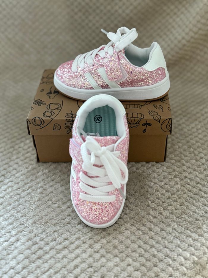 Basket à scratch rose 🌸 - photo numéro 5