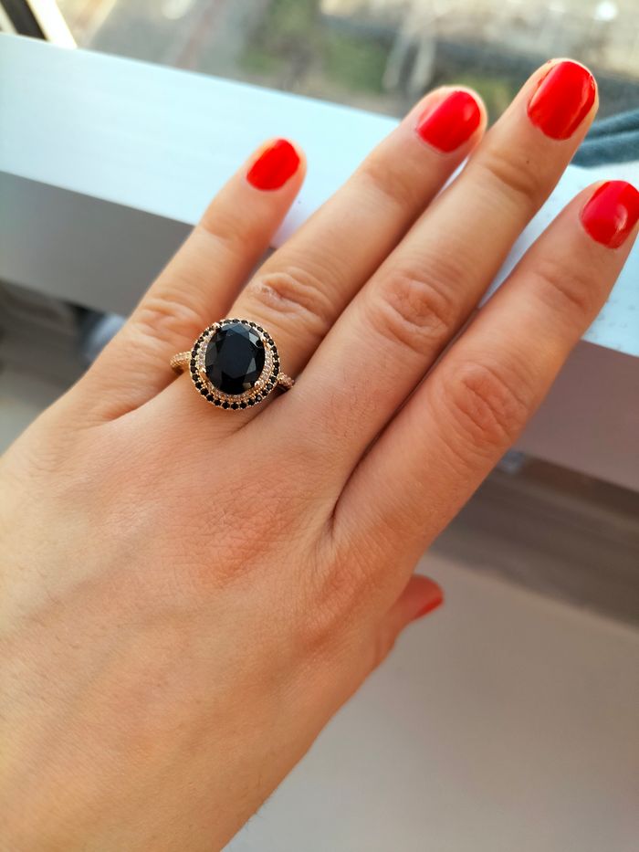 Bague chic élégante