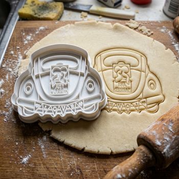 Emporte-pièce Voiture Mariage Just Married Découpoir Sablé Coccinelle Pâte à Sucre