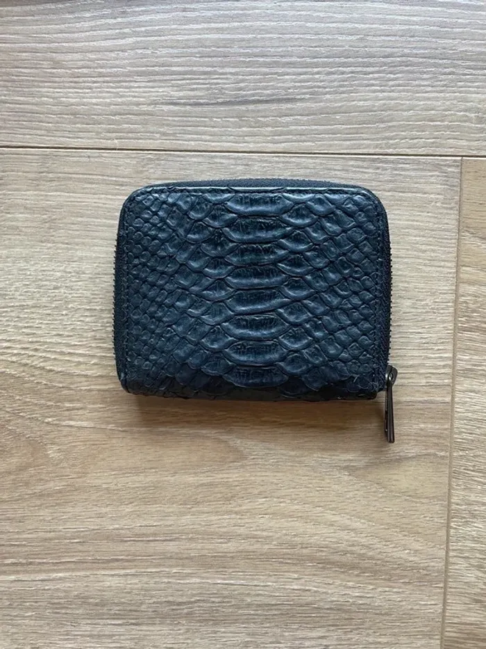 Petit porte-monnaie Zadig & Voltaire cuir croco - photo numéro 3