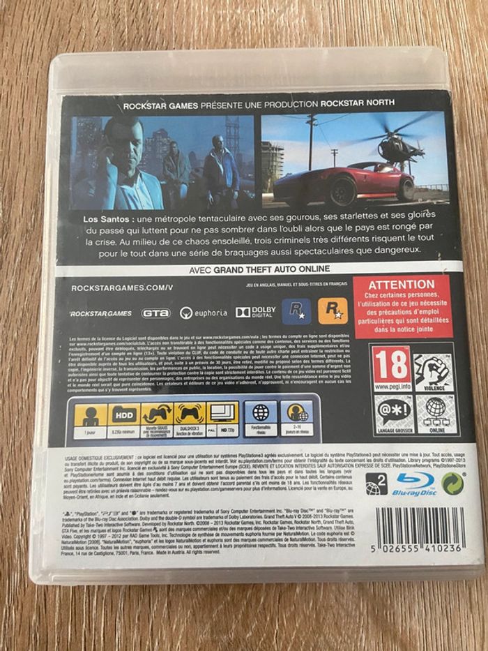 Gta 5 ps3 - photo numéro 3