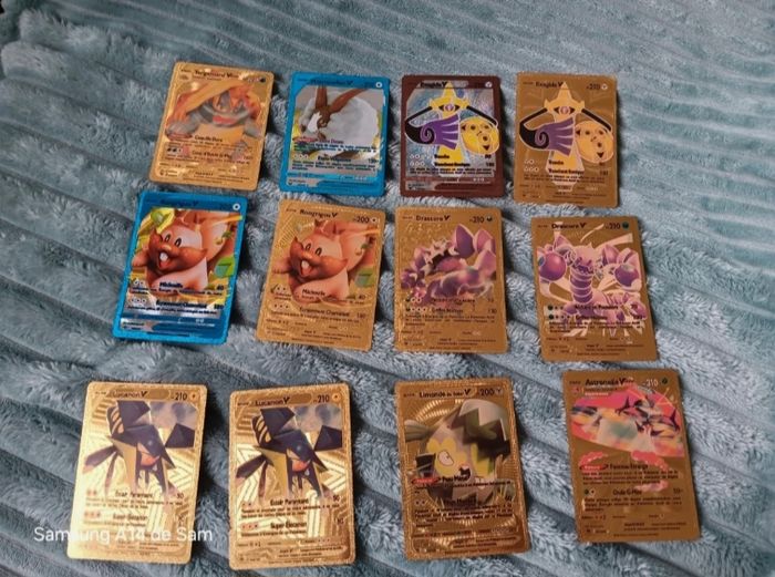 Lot de 3 cartes pokemon - photo numéro 2