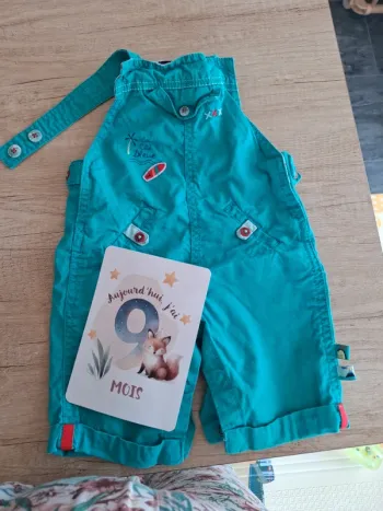 Salopette short sergent major