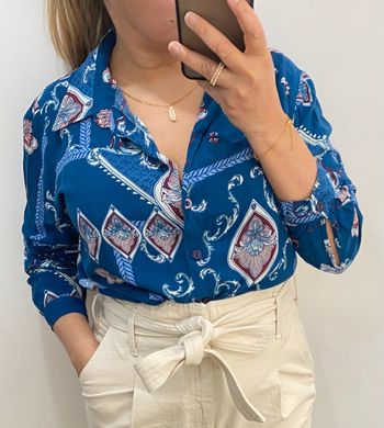 Chemise fluide imprimée taille L-XL