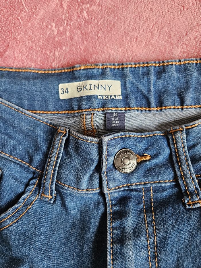 Jean skinny neuf sans étiquette - Taille 34 (KIABI) - photo numéro 3
