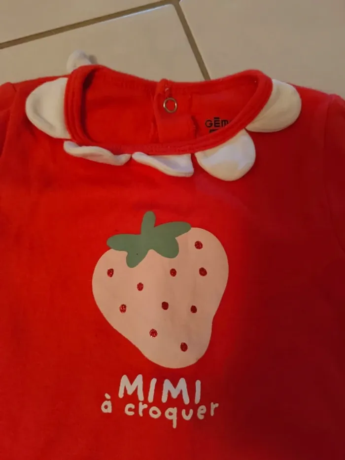 Pyjama fraise 🍓 - photo numéro 3
