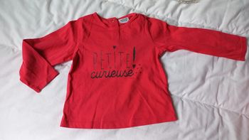 T-shirt petite curieuse