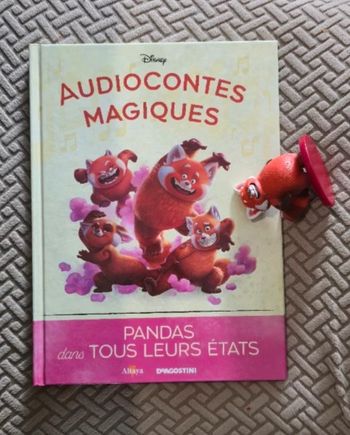 Numéro126 Livre + figurine édition audiocontes Magiques Altaya édition disney audio compte conte