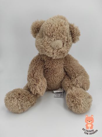 Peluche Ours Brun Lolli Teddies