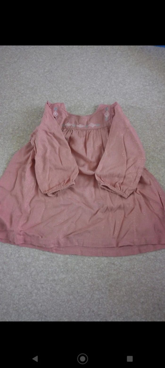 Robe fine paillettes Cadet Rousselle neuve