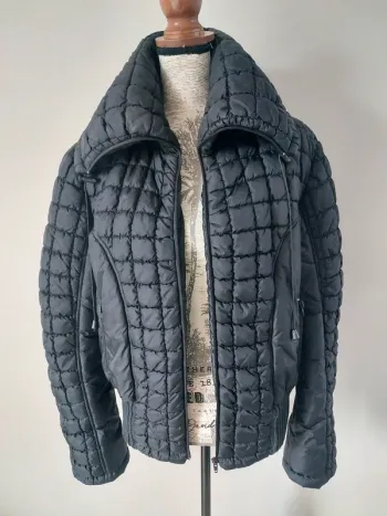 Veste Blouson noir "Jet Mode"