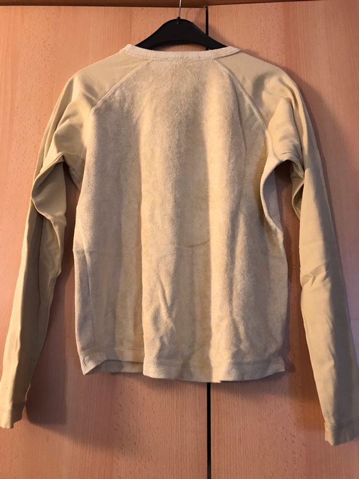 Sweat-shirt beige - photo numéro 2