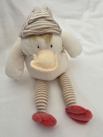 Doudou peluche canard Édouard- 35 cm - Moulin Roty