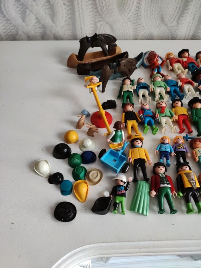 Lot de personnages playmobil Vintage - photo numéro 3