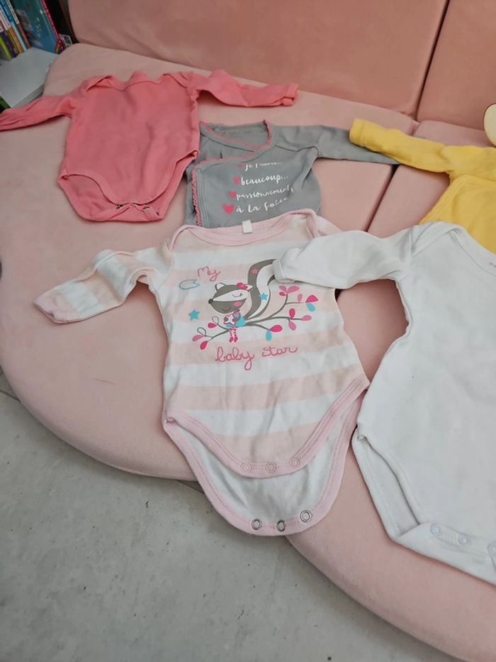 Lot de 7 bodys manches longues - photo numéro 5