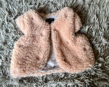 Gilet sans manches fourrure 