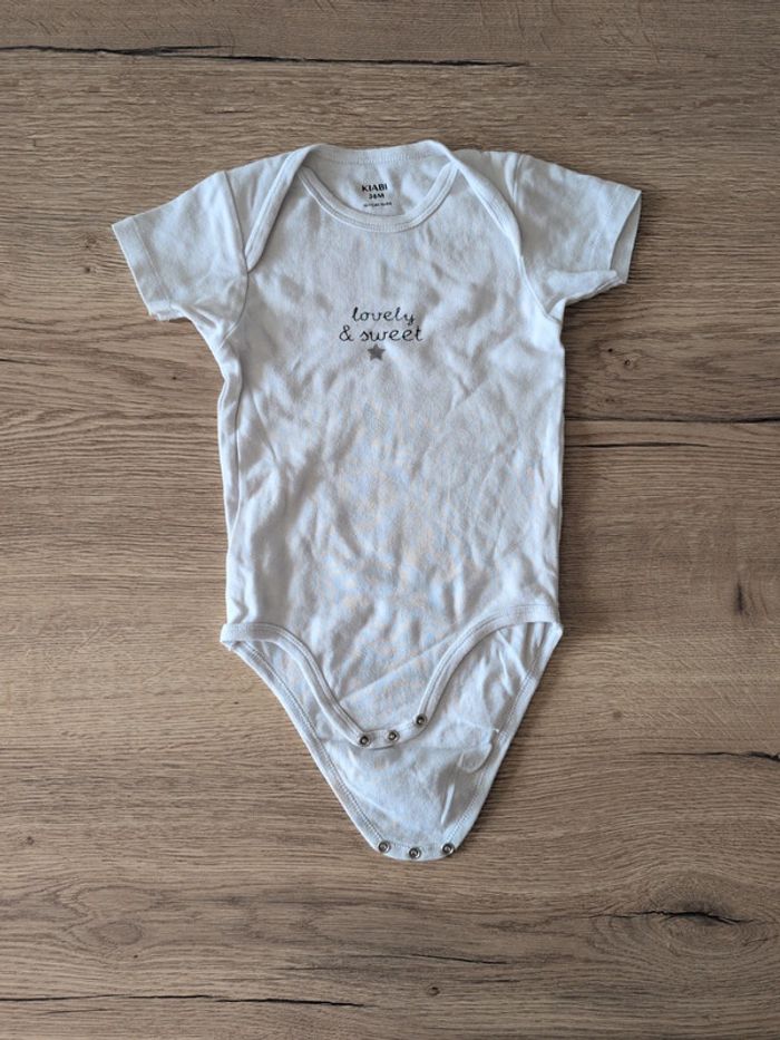 Body manche courte Taille 3 ans
