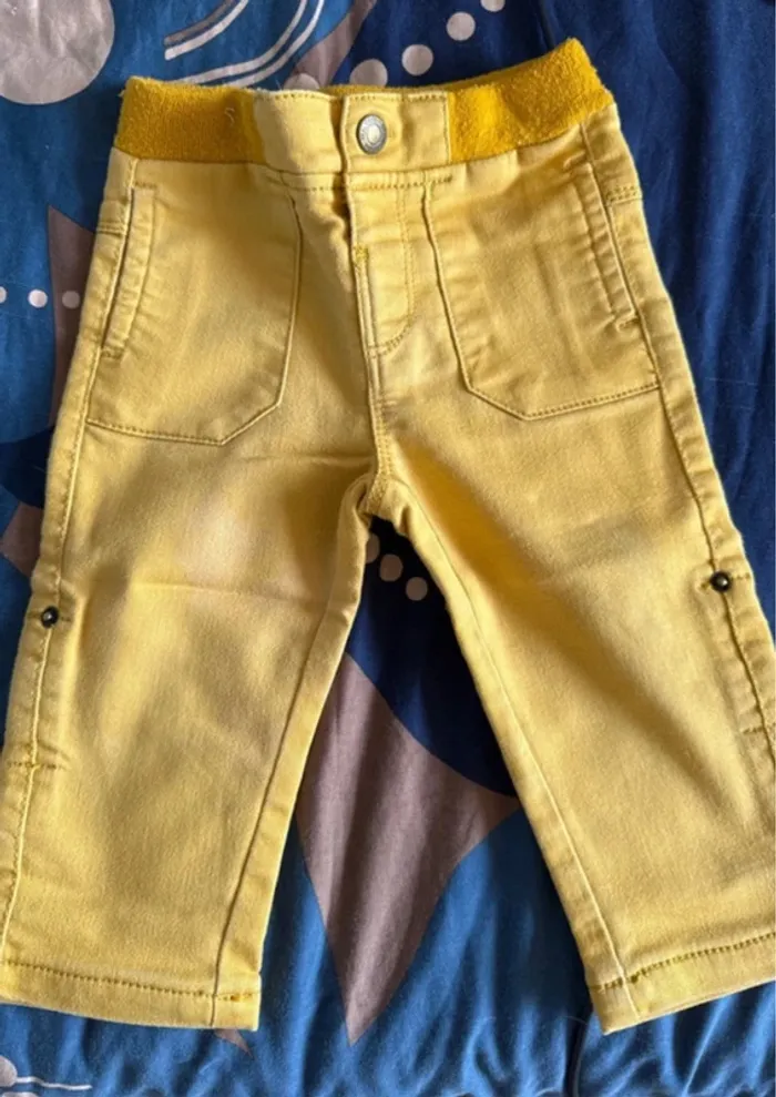 Lot 8 pantalons/jeans/joggings 12 mois - photo numéro 8