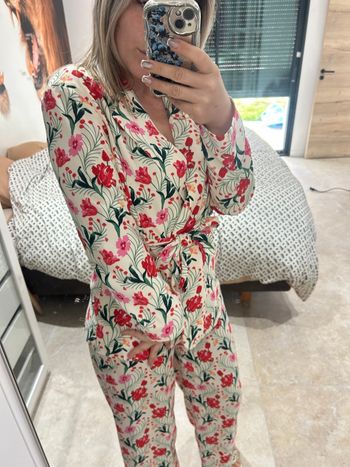 Ensemble tailleur fleuri Kiabi 