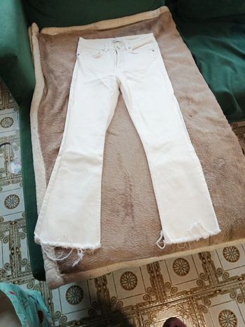 Jean blanc zara