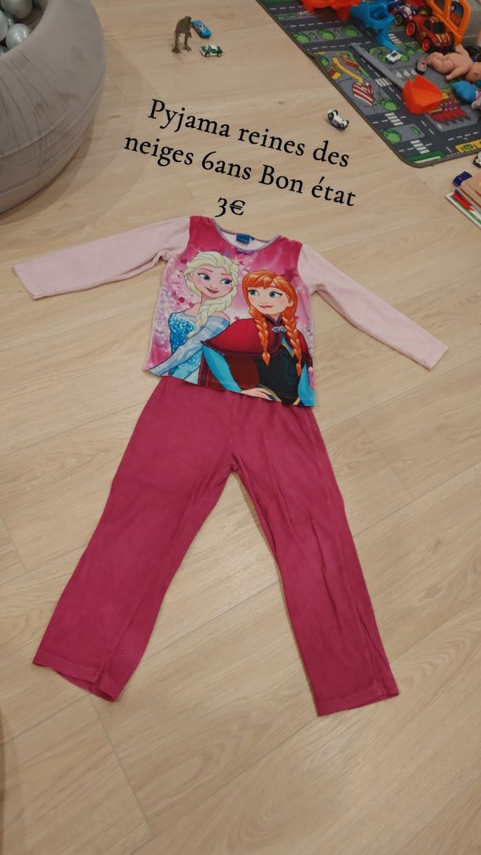 Pyjama reines des neiges 6ans