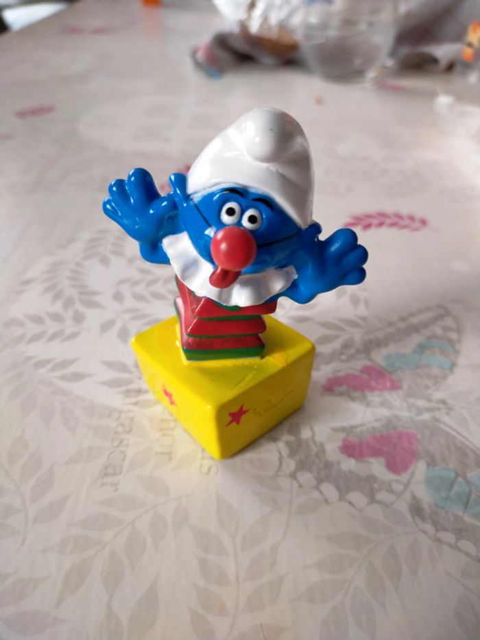 Figurine bouchon Schtroumpfs 1995 Peyo