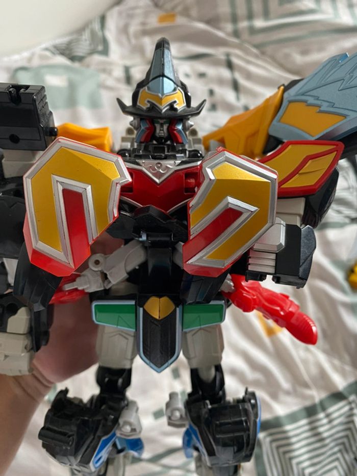 power rangers megazord bandai 2005 mystic force dx titan - photo numéro 16