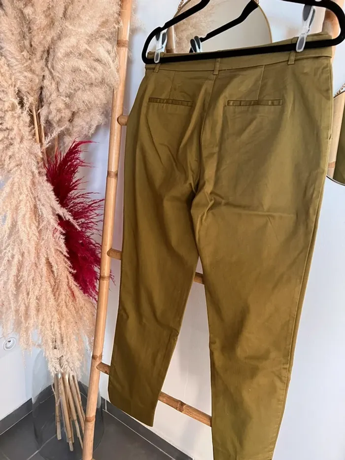 Pantalon habillé kaki - photo numéro 4
