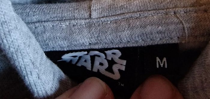 Sweat gris à capuche homme_ Star Wars _ taille M - photo numéro 4