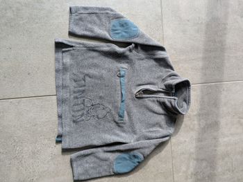 Polaire zippée 5 ans tintin