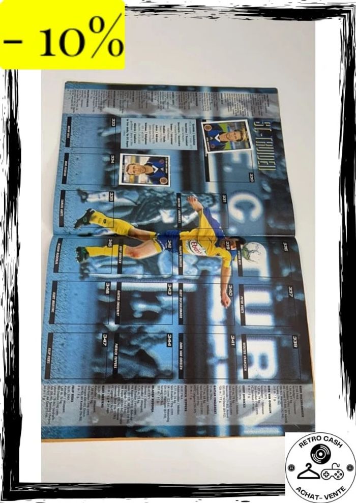 CA364 album Panini foot Football 99 1999 1 afdeling Belgique vide empty - photo numéro 8
