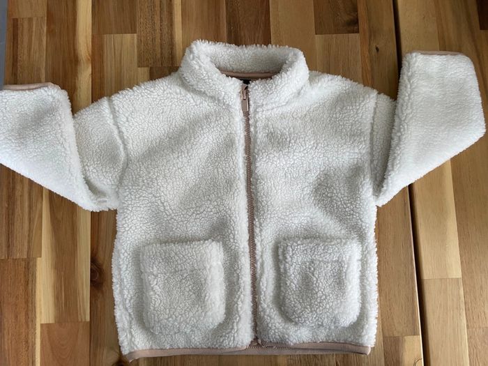 Veste manteau sherpa 18 mois Kiabi - photo numéro 3
