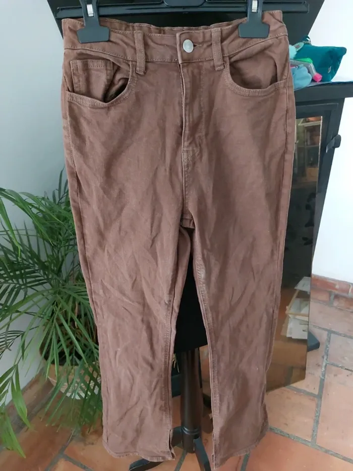 Jeans taille haute