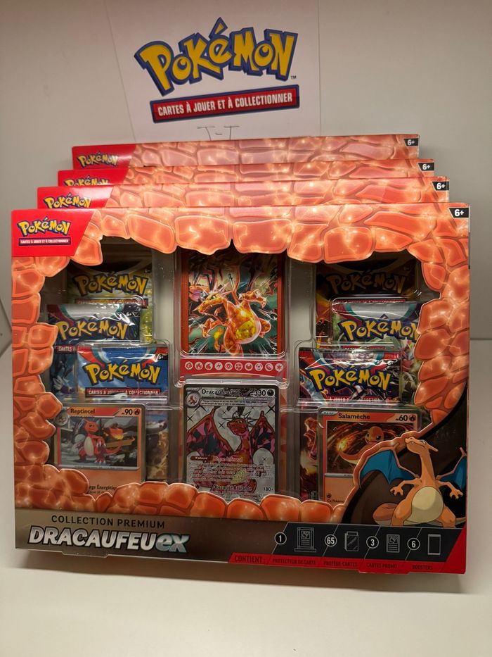 Coffret premium Dracaufeu EX scellée