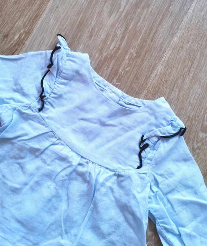 Blouse bleu - photo numéro 2